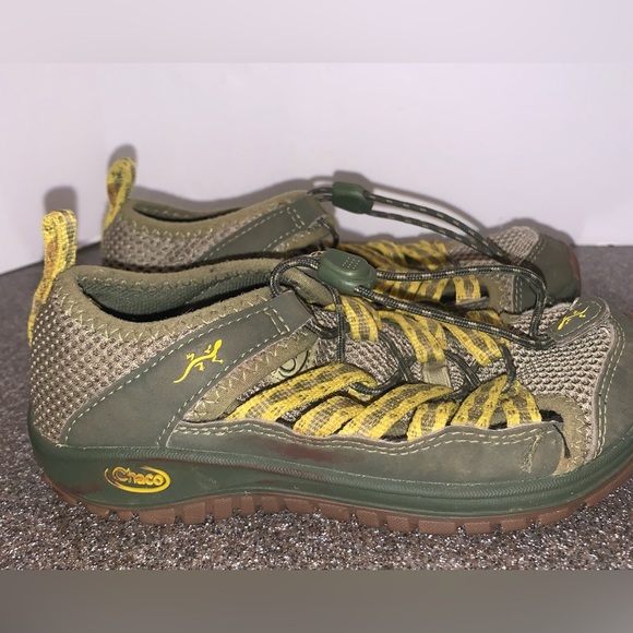 Chaco Outcross 2 Green (Youth Size 12) Water / Hiking Shoes  Junior Size - Picture 6 of 8